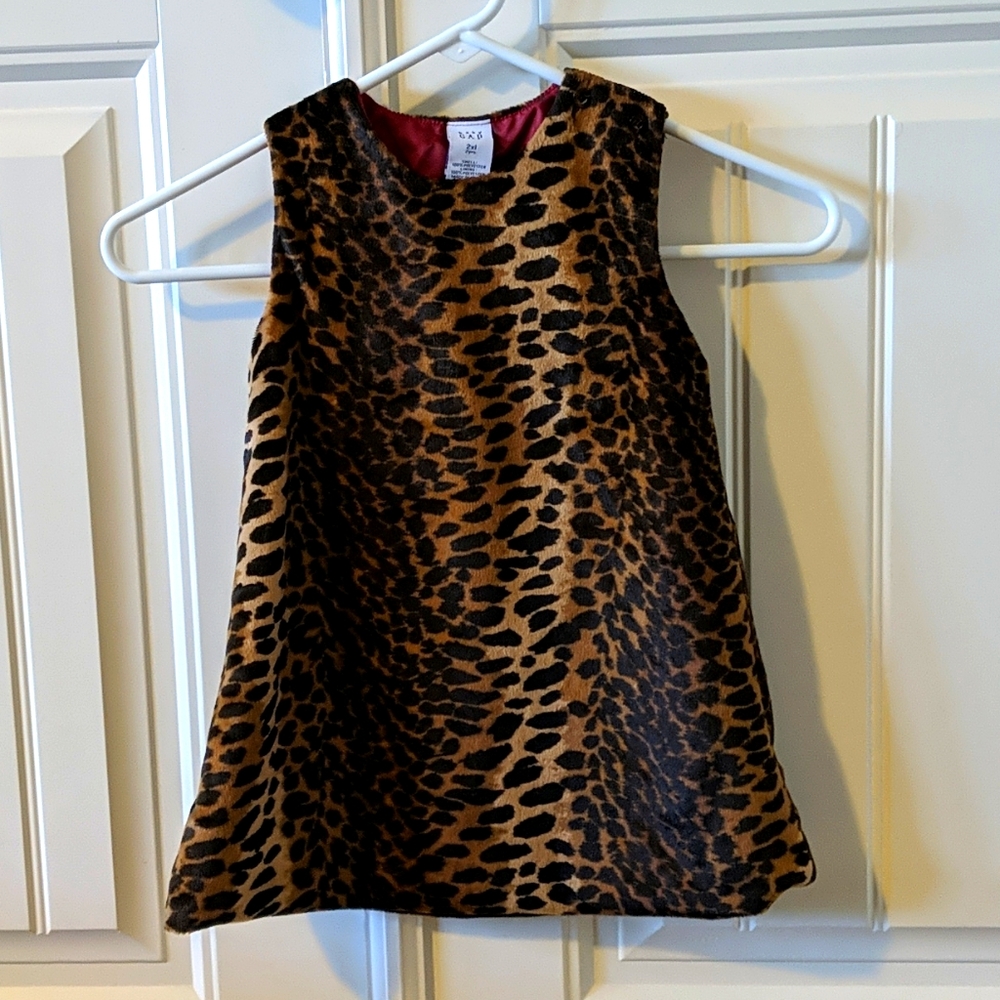 Baby Gap cheetah print dress